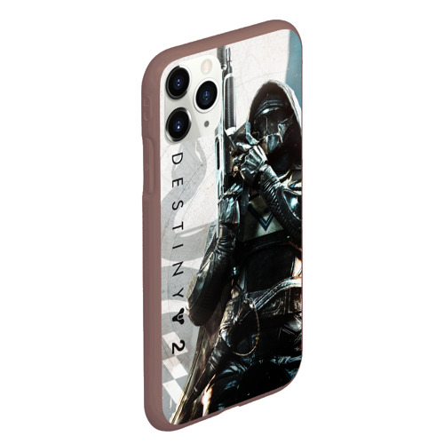 Чехол для iPhone 11 Pro Max матовый Destiny, hunter, цвет коричневый - фото 3