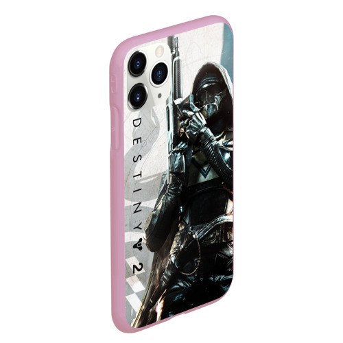 Чехол для iPhone 11 Pro Max матовый Destiny, hunter, цвет розовый - фото 3