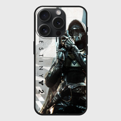 Чехол силиконовый для Apple iPhone 15 Pro матовый Destiny, hunter