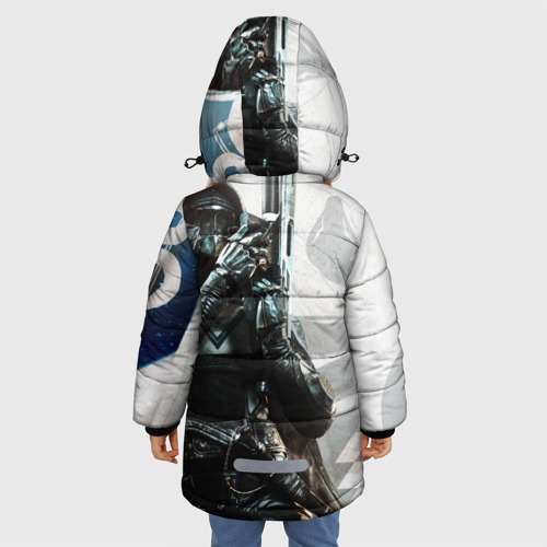 Зимняя куртка для девочек 3D Destiny, hunter, цвет черный - фото 4