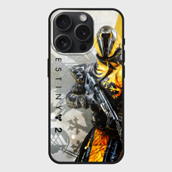 Чехол силиконовый для Apple iPhone 15 Pro матовый Destiny, warlock