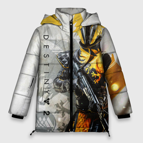 Женская зимняя куртка Oversize Destiny, warlock, цвет светло-серый