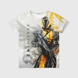 Детская футболка 3D Destiny, warlock