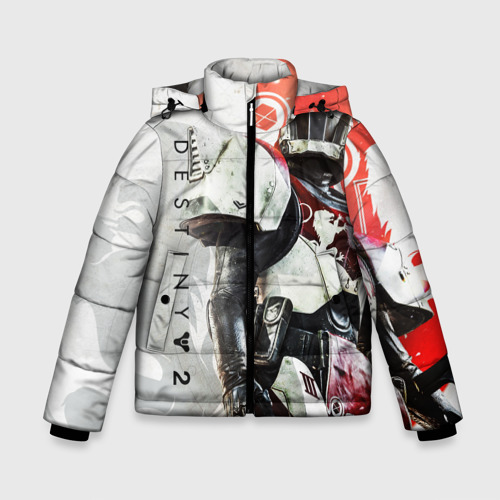 Зимняя куртка для мальчиков 3D Destiny, titan, цвет светло-серый