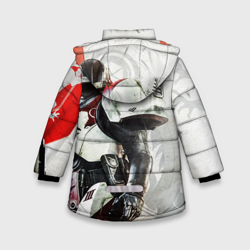 Зимняя куртка для девочек 3D Destiny, titan, цвет светло-серый - фото 2