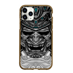 Чехол для iPhone 11 Pro Max матовый Cyber Samurai