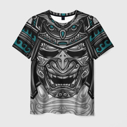 Мужская футболка 3D Cyber Samurai