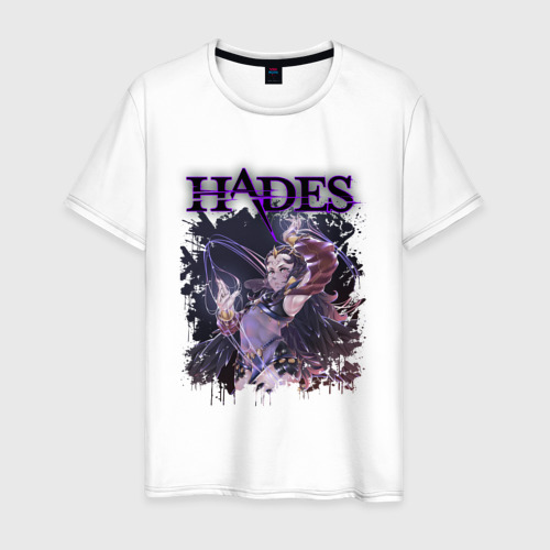 Мужская футболка хлопок Hades Nyx (Z), цвет белый