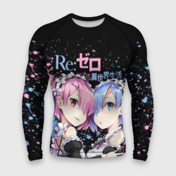 Мужской рашгард 3D Re:Zero, Рам и Рем