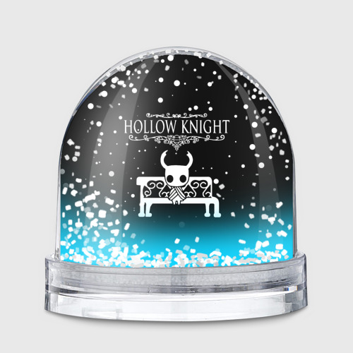 Игрушка Снежный шар с принтом Hollow knight, вид спереди №1
