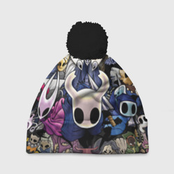Шапка 3D c помпоном Hollow knight