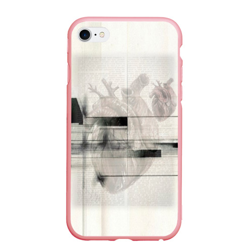 Чехол для iPhone 6/6S матовый Концептуальное сердце., цвет баблгам