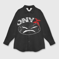 Мужская рубашка oversize 3D Onyx