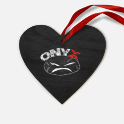 Деревянная игрушка Сердце Onyx