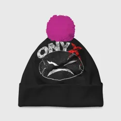 Шапка 3D c помпоном Onyx