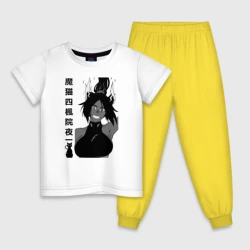Детская пижама с белой футболкой Йоруичи Шихоин