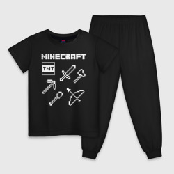 Детская пижама хлопок Minecraft