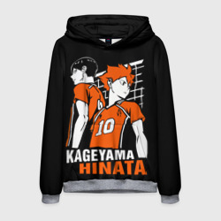 Мужская толстовка 3D Haikyuu Hinata Kageyama