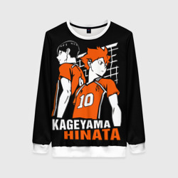 Женский свитшот 3D Haikyuu Hinata Kageyama