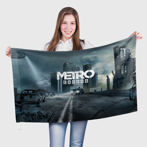 Флаг 3D Metro Exodus