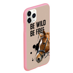 Чехол для iPhone 11 Pro Max матовый Be wild be free - фото 2