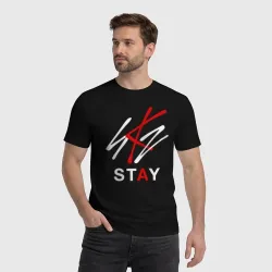 Мужская футболка хлопок Stray kids - фото 2