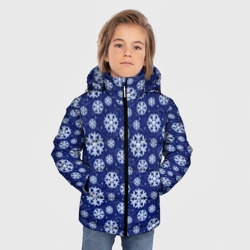 Зимняя куртка для мальчиков 3D Снежинки - фото 2