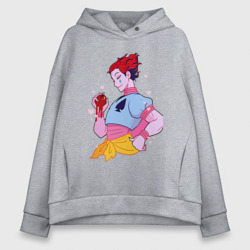 Женское худи Oversize хлопок Hunter x Hunter - Hisoka