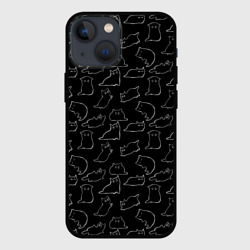 Чехол для iPhone 13 mini Cats