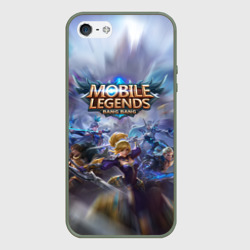 Чехол для iPhone 5/5S матовый Mobile Legends