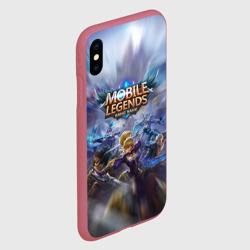 Чехол для iPhone XS Max матовый Mobile Legends - фото 2