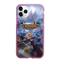 Чехол для iPhone 11 Pro Max матовый Mobile Legends