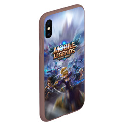 Чехол для iPhone XS Max матовый Mobile Legends - фото 2