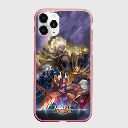 Чехол для iPhone 11 Pro Max матовый Mobile Legends Bang Bang