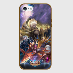 Чехол для iPhone 5/5S матовый Mobile Legends Bang Bang