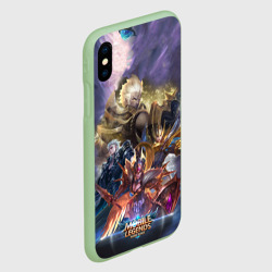 Чехол для iPhone XS Max матовый Mobile Legends Bang Bang - фото 2