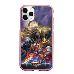 Чехол для iPhone 11 Pro Max матовый Mobile Legends Bang Bang