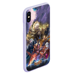 Чехол для iPhone XS Max матовый Mobile Legends Bang Bang - фото 2