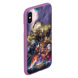 Чехол для iPhone XS Max матовый Mobile Legends Bang Bang - фото 2