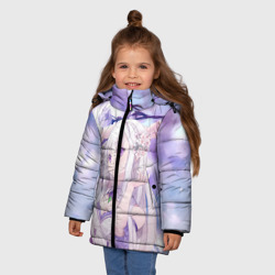 Зимняя куртка для девочек 3D Эмилия - фото 2