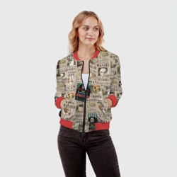 Женский бомбер 3D Ван пис - фото 2