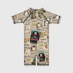 Детский купальный костюм 3D Ван пис