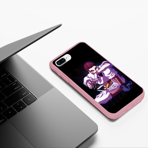 Чехол для iPhone 7Plus/8 Plus матовый с принтом Хисока Мороу в сидячей позе, фото #5