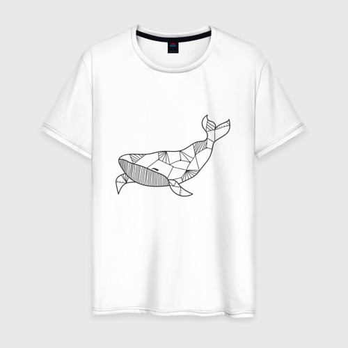 Мужская футболка хлопок Графический кит