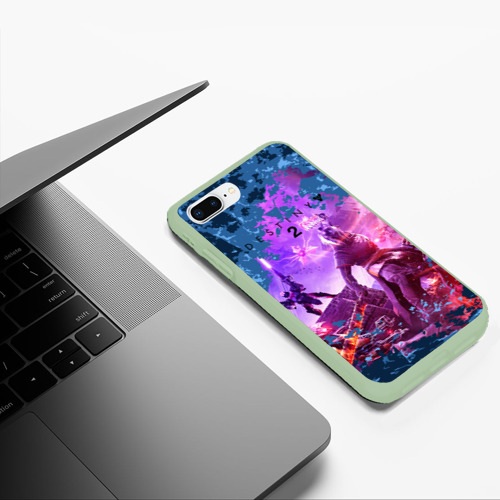 Чехол для iPhone 7Plus/8 Plus матовый Destiny 2 : Beyond Light, цвет салатовый - фото 5