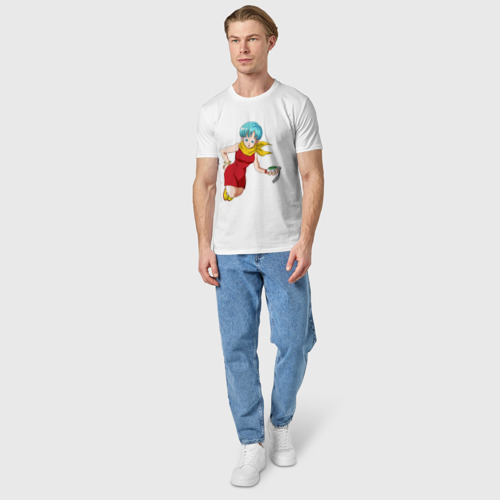 Мужская футболка хлопок Бульма ДБЗ, цвет белый - фото 5