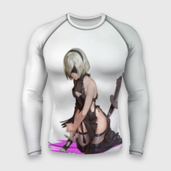 Мужской рашгард 3D Nier Automata 2B