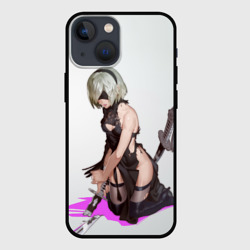 Чехол для iPhone 13 mini Nier Automata 2B