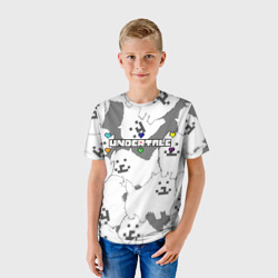 Детская футболка 3D Undertale doggy - фото 2