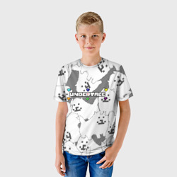 Детская футболка 3D Undertale doggy - фото 2